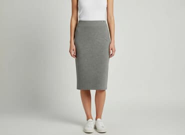 plisowane spódnice szara: SIMPLE, Spódnica damska, rozmiar XS — 7