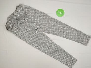 koszula z paskiem w talii: Moda Italia, Spodnie materiałowe damskie, M — 2