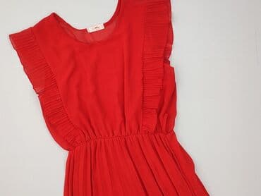 sukienka eko skóra rozkloszowana: Sukienka damska, rozmiar S — 1