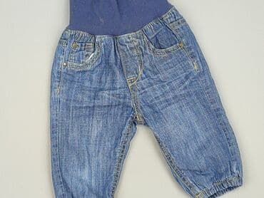 op2 kombinezon: Denim pants, H&M, 1-3 months, condition - Very good — 1