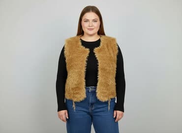 kamizelka świąteczna damska: Kamizelka damska, rozmiar 4XL — 1