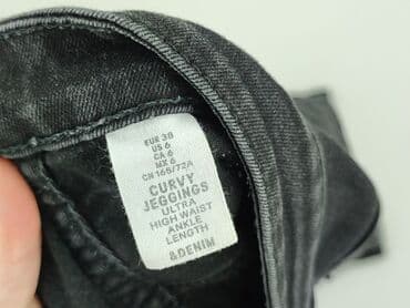 szorty dla puszystych: H&M, Jeansy damskie, rozmiar S — 4