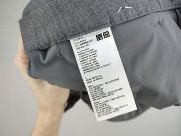 spodnie 38: Uniqlo, Spodnie materiałowe damskie, rozmiar L — 5
