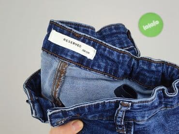 sukienka zielona reserved: Spodnie jeansowe, Reserved, 13 lat, 158, stan - Idealny — 4