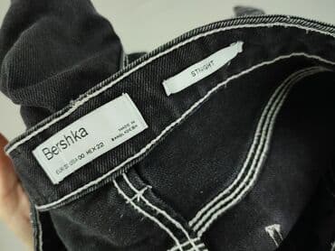 kurtka z imitacji skóry bershka: Bershka, Jeansy damskie, rozmiar 2XS — 5