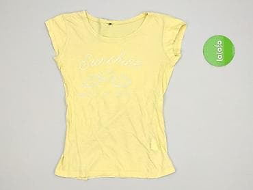 bluzki smile: Sinsay, T-shirt damski, rozmiar XS — 2