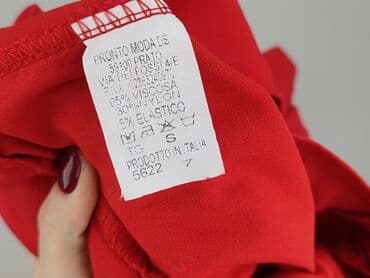 czerwone rajstopy calzedonia: Spodnie materiałowe damskie, rozmiar S — 4