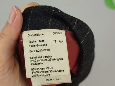 prążkowane spódnice z rozcięciem: Spódnica damska, rozmiar 4XL — 5