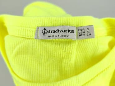 bluzka żółta w czarne paski: Stradivarius, Bluzka damska, rozmiar S — 5