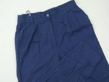 Material trousers for women, size 3XL