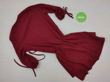 jakie rajstopy do bordowej sukienki: Sukienka damska, rozmiar S — 3