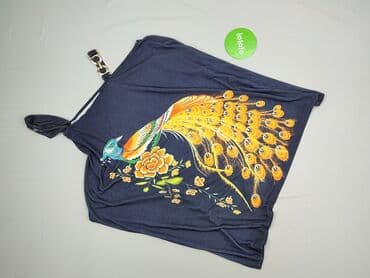 sukienki boho plus size: Women's blouse, size 5XL — 2