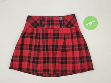 spódniczka w kratkę czerwone: Papaya, Spódnica damska, M — 2