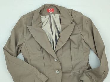 marynarka damska w jodełkę: Elegancki komplet, L — 1