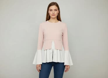 spódnica i bluzka na imprezę: Women's blouse, size S — 1