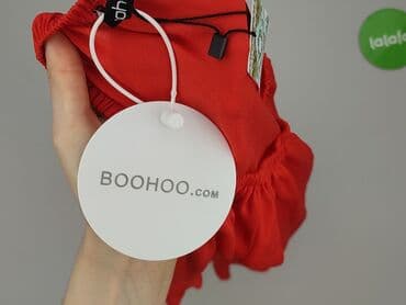 bluza z czerwonym napisem: Boohoo, Bluzka damska, rozmiar M — 5