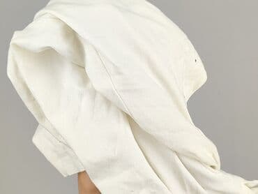 biała bluzka ze stójką damska: Bluzka damska, rozmiar M — 4