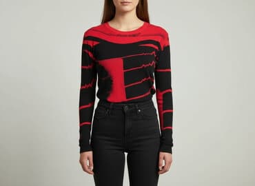 świateczna bluzka: Bluzka damska, rozmiar S — 7