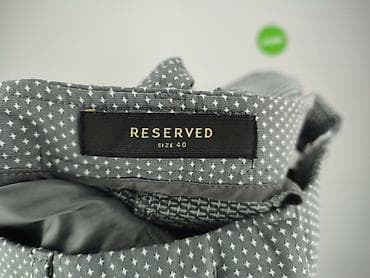 pattern opinie: Reserved, Spodnie materiałowe damskie, rozmiar L — 4