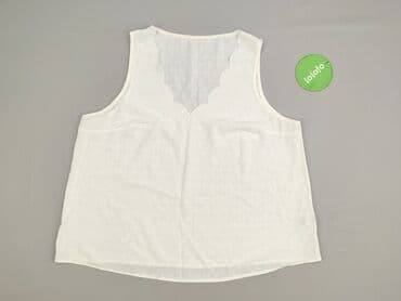 białe luźna bluzki: Bluzka damska, rozmiar 5XL — 2