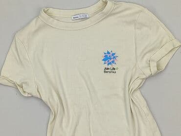 bershka koszulka oversize damska: Bershka, T-shirt damski, rozmiar S — 1