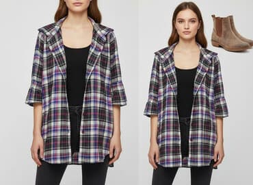 dluga bluzka do legginsow: Women`s shirt, size S — 1