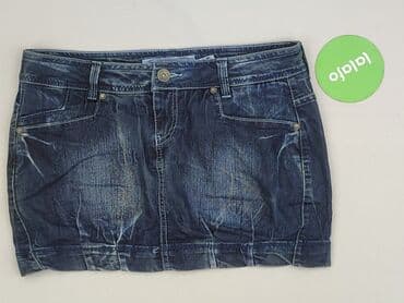 spódnice jeansowe z szelkami: Spódnica damska, rozmiar S — 3