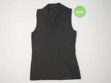 czarne t shirty w serek damskie: T-shirt damski, rozmiar S — 2