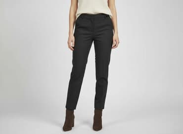 kuloty damskie jeansy: Spodnie materiałowe damskie, rozmiar L — 7