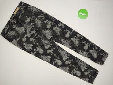 legginsy woskowane wysoki stan: Jeansy damskie, rozmiar M — 3