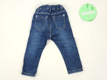 spodnie woskowane goodies: Denim pants, 3-6 months, condition - Good — 3