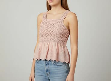 bluzka na szydełku wzory: Bluzka damska, rozmiar S — 1