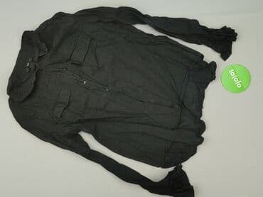 czarne body z długim rękawem h m: H&M, Women's blouse, size S — 3