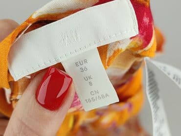 obcisłe krótkie spodenki: H&M, Spodnie materiałowe damskie, rozmiar S — 4