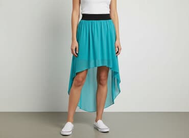 spódnice z przodu krótkie z tyłu długie: Spódnica damska, rozmiar S — 1