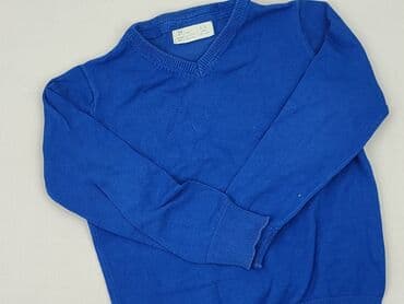sukienka biala koronkowa: Sweater, 4-5 years, 104-110 cm, condition - Very good — 1