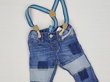 flared jeans: Spodnie jeansowe, H&M, 3-6 miesięcy, stan - Bardzo dobry — 1