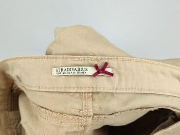 stradivarius wyprzedaż spodnie: Stradivarius, Spodnie materiałowe damskie, L — 4