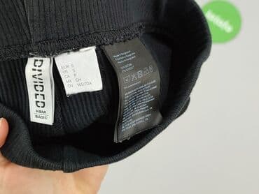 hm krótkie spodenki czarne: H&M Divided, Szorty damskie, rozmiar S — 4