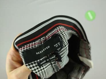 sukienka w krate czerwona: Spodnie materiałowe damskie, S — 4