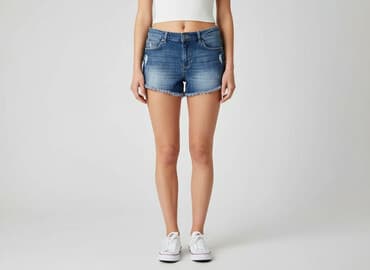 krótkie spodenki jeansowe hm: H&M, Szorty damskie, rozmiar M — 7