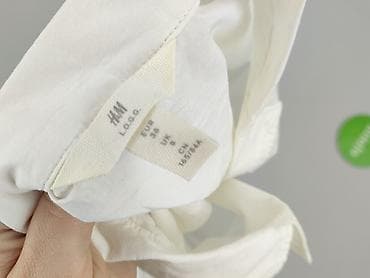 białe bluzki basic: H&M L.O.G.G., Жіноча блуза, розмір XS — 4