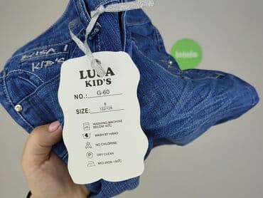 czarne wzorzyste rajstopy: Jeans, 8 years, 122/128, condition - Perfect — 4