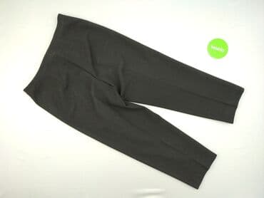 legginsy woskowane wysoki stan: Spodnie materiałowe damskie, rozmiar S — 3