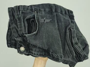 krótkie spodenki damskie jeansowe czarne: Szorty damskie, rozmiar S — 4