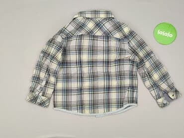 kamizelka jenot naturalny: Shirt 4-5 years, condition - Very good, pattern - Cell, color - Grey — 3