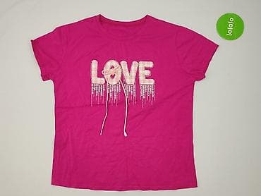 stradivarius tshirt: Love, Women`s T-shirt, size 3XL — 2