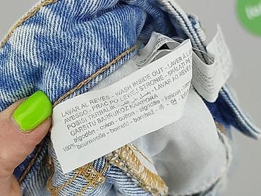 bugjo jeans kurtka: Bershka, Szorty damskie, rozmiar S — 5