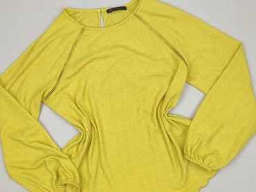 żółte bluzki z krótkim rękawem: M&S Collection, Bluzka damska, rozmiar L — 1
