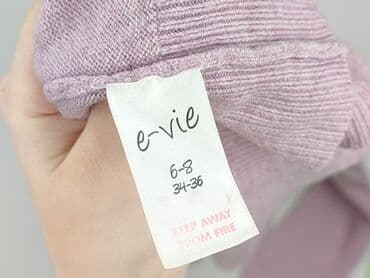 buty na koturnie z futerkiem: E-vie, Kardigan damski, rozmiar S — 4